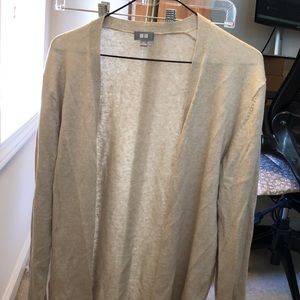 Uniqlo cardigan ivory color